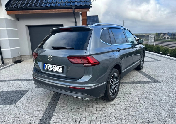 Volkswagen Tiguan Allspace cena 119500 przebieg: 133000, rok produkcji 2018 z Ujście małe 466